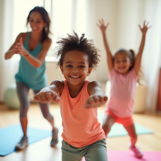 Fitness famille activités intergénérationnelles Lion Agile